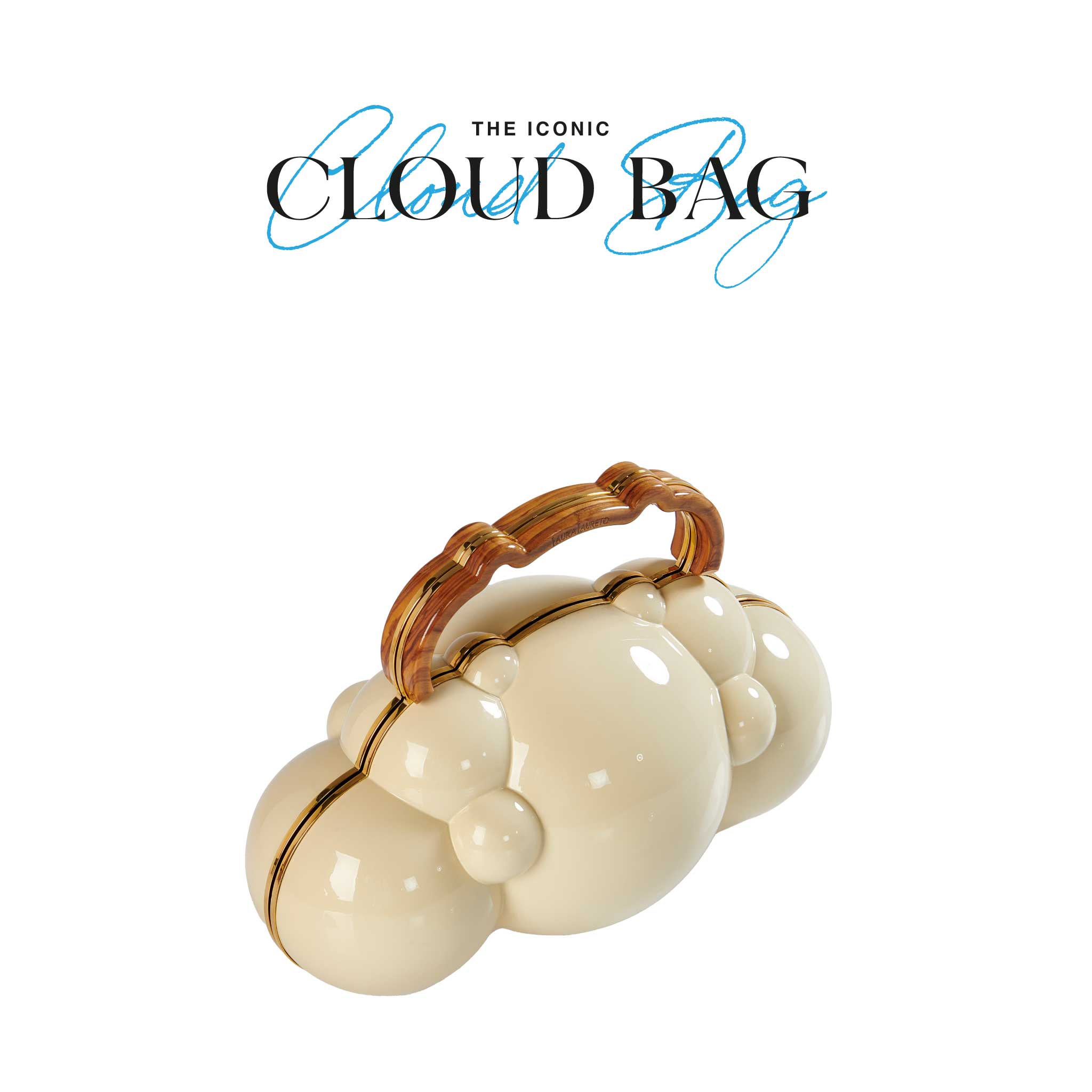 THE ICONIC CLOUD BAG® in Cream
